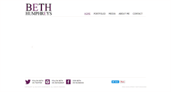 Desktop Screenshot of beth-humphreys.com
